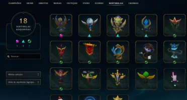 CONTA LEAGUE OF LEGENDS - DIAMANTE