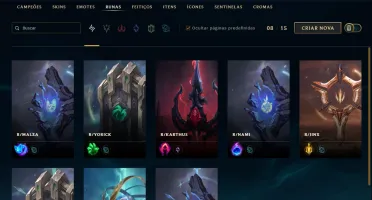 CONTA LEAGUE OF LEGENDS - DIAMANTE