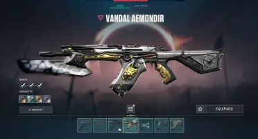 Karambit Rgx 11z Pro. Conta com várias skins elo Bronze 1