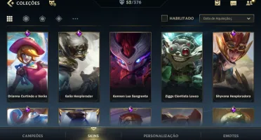 Vendo conta lol no precinho