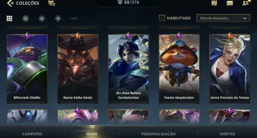 Vendo conta lol no precinho