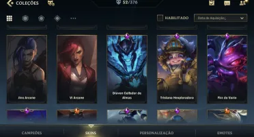 Vendo conta lol no precinho