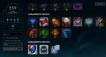 Conta league of legends