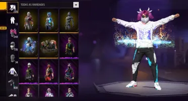 Vem Nela  Conta Antiga Id 9, Skin Do Samurai, Cabelo Rosa.