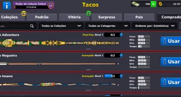 8 Ball Pool Nv 38 🎱 108 Cash/Notas + Tacos de Evento e +