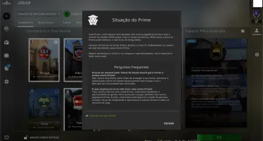 CONTA CSGO ÁGUIA, LEVEL 19 GC, 630 HORAS e 2 MEDALHAS. PRIME