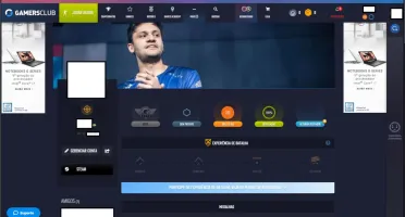 CONTA CSGO ÁGUIA, LEVEL 19 GC, 630 HORAS e 2 MEDALHAS. PRIME