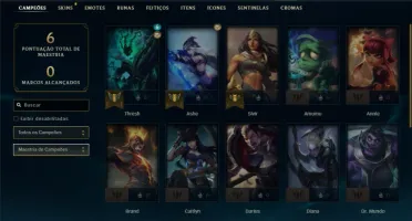 Esmeralda 4 com 25 Champs e 3 Skins ( SEM EMAIL CONFIRMADO )