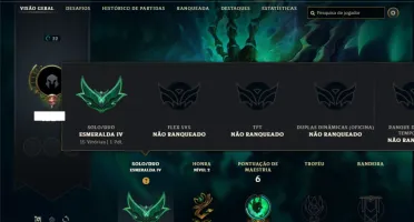 Esmeralda 4 com 25 Champs e 3 Skins ( SEM EMAIL CONFIRMADO )