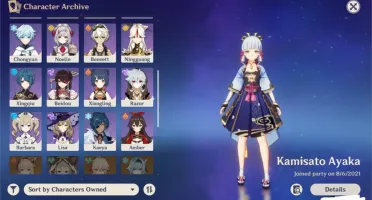 Genshin Impact Ayaka, Zhong Li, Kequing, etc.