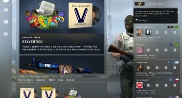 VENDO CONTA STEAM COM CS GO (COM PRIME) E PATENTE ÁGUIA!