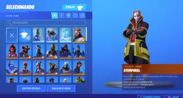 CONTA FORTNITE PASSES A PARTIR DA SEASON 3 + SALVE O MUNDO