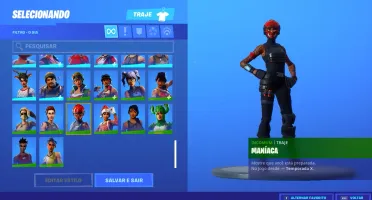 CONTA FORTNITE PASSES A PARTIR DA SEASON 3 + SALVE O MUNDO