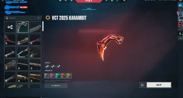Valorant - Karambit Vct E Vandal Preludio Do Caos