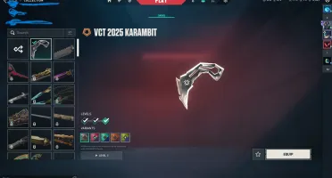 Valorant - Karambit Vct E Vandal Preludio Do Caos