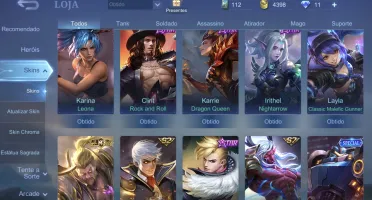 Conta mobile legends