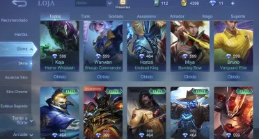 Conta mobile legends