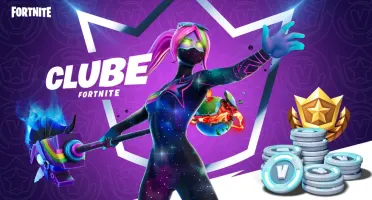 Clube Fortnite Mensal + Passe De Batalha