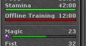 Char Tibia RP 168 Gladera Optional PVP