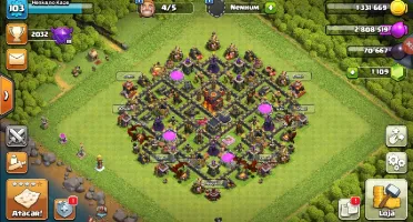 CLASH OF CLANS CV9 FULL