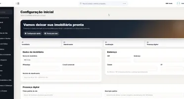 Site Completo c/Painel Imobiliárias Corretores Instalado v26