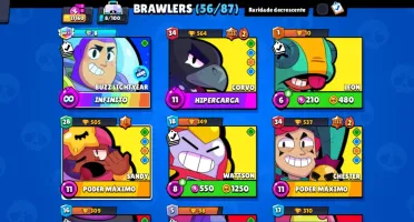 Conta de brawl stars pra quem não que começa denovo