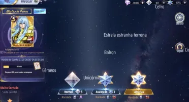 Saintseiya Awakening A-135 + 1255 Gemas Avançadas