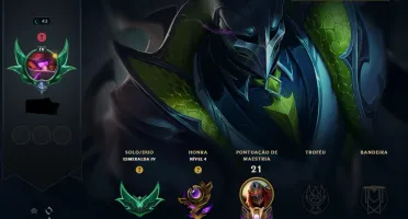Conta Lol - Todos Os Campeões + 173 Skins - Full Acesso