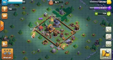 CLASH OF CLANS CV 9 LVL 95