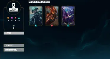LOL CONTAS SMURF OURO