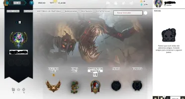 LOL CONTAS SMURF OURO