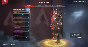 CONTA APEX LVL 322 |101 SKINS LENDÁRIAS |HERANÇA BLOOD