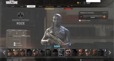 CONTA DE CALL OF DUTY WARZONE COM ROZE E MULTIPLAYER