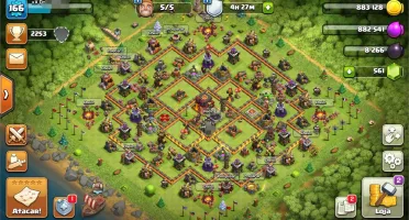 Clash os Clans CV 10 full