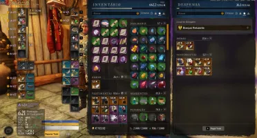 CONTA NEW WORLD LV60 FULL LENDARIO GS625 PVP E PVE DEVALOKA