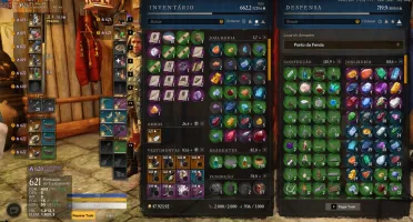 CONTA NEW WORLD LV60 FULL LENDARIO GS625 PVP E PVE DEVALOKA