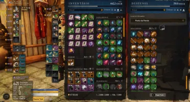 CONTA NEW WORLD LV60 FULL LENDARIO GS625 PVP E PVE DEVALOKA