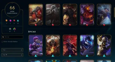 CONTA DE LOL/promoção