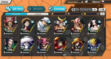Conta de One piece Bounty Rush