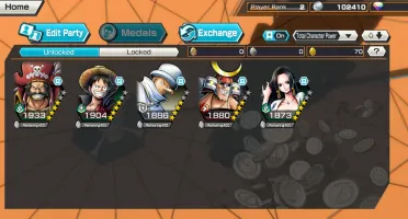 Conta de One piece Bounty Rush