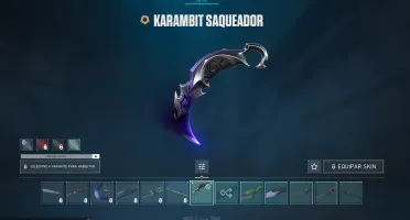 Conta Valorant Com Varias Facas/Skins