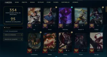 Conta Lol - Full acesso Pra sair logo