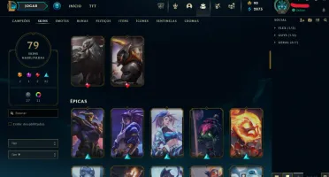 Conta Lol - Full acesso Pra sair logo