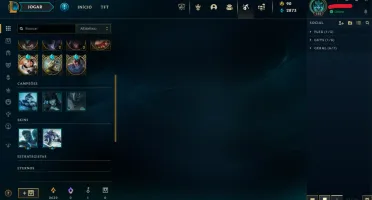Conta Lol - Full acesso Pra sair logo