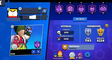 [ Unica 2019 ] Conta Brawl Stars - 50K De Troféus