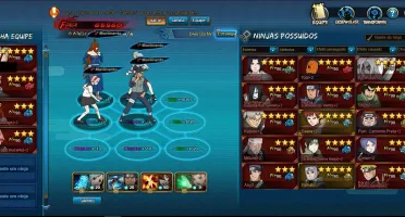 Conta Naruto Online 69K de Fc Top D+
