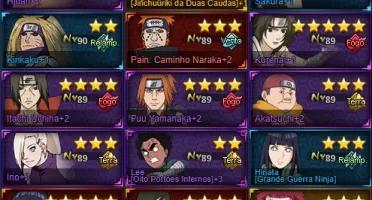 Conta Naruto Online 69K de Fc Top D+