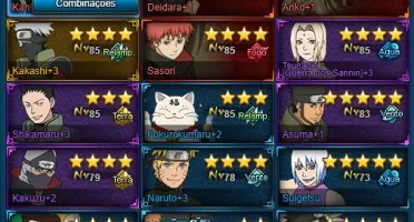 Conta Naruto Online 69K de Fc Top D+