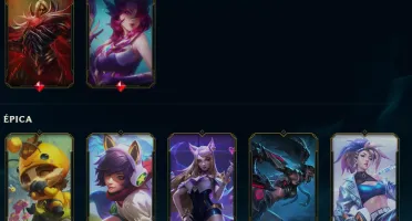 Conta League Of Legends 152 skins habilitadas