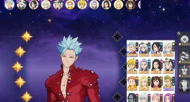 Ban P6 + Elizabeth + Merlin + Meliodas